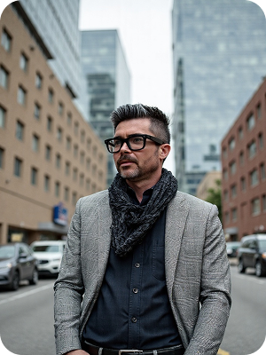 Professional AI-generated headshot example from Dating Profile collection showing stand out on dating apps and social media - sample 1